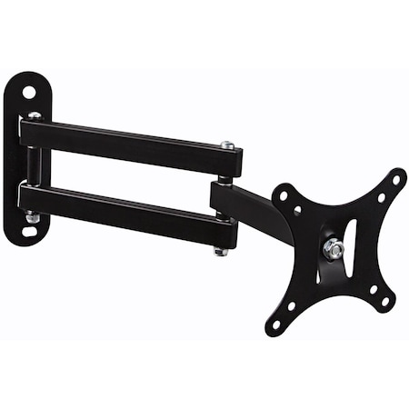 Betterbattery 23-42 in. Swivel Full Motion Articulating Tilting TV Wall Mount, Black BE387118